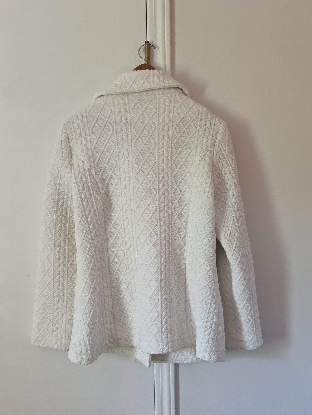 Joseph Ribkoff Off-White Textured Jacket - Picture 4 of 8